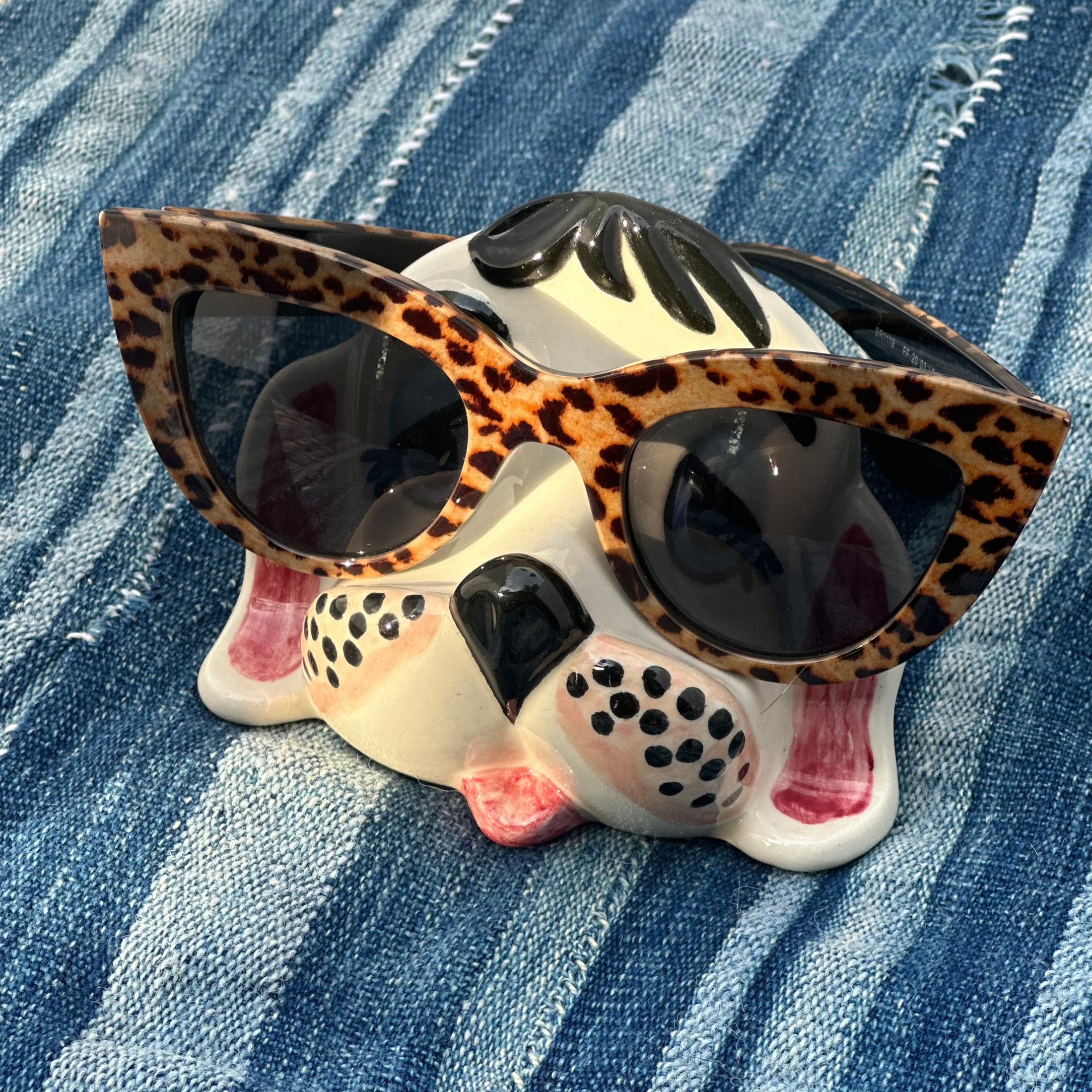 Cool Ceramic Doggie Sunglass Holders